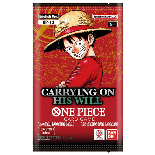 One Piece TCG - Carrying On His Will (OP-13) - Booster Pack